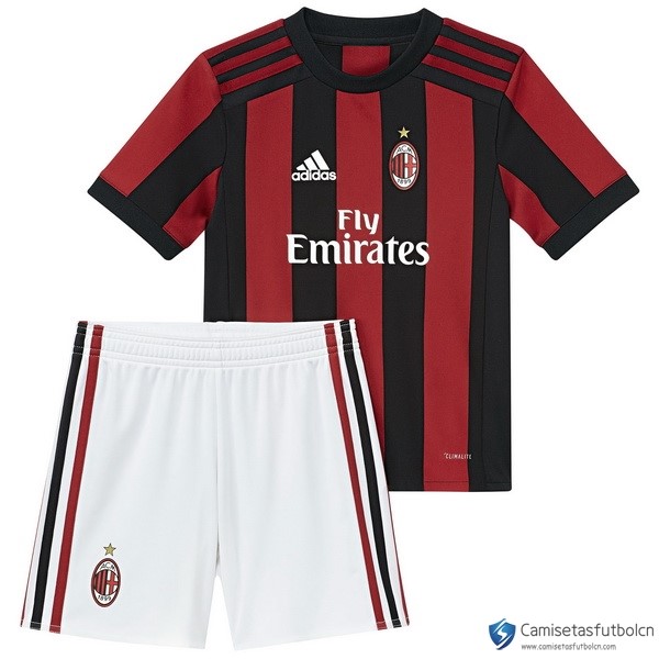 Camiseta Milan Niño Primera equipo 2017-18
